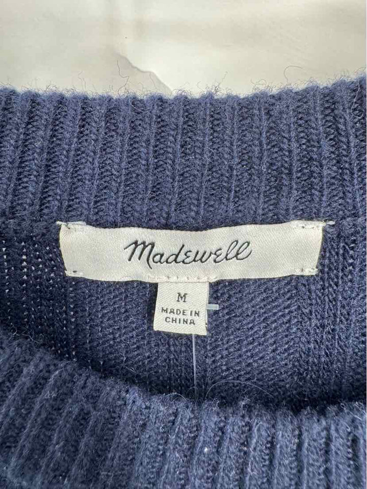 Size M MADEWELL Navy Knit Dress