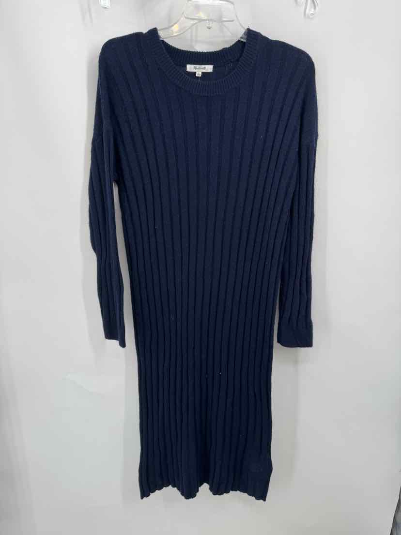 Size M MADEWELL Navy Knit Dress
