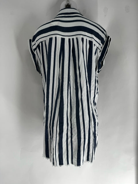 Size M Umgee Blue Print Dress