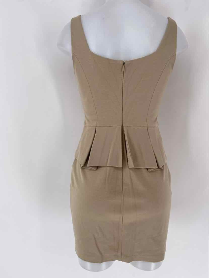 Size 4 ROBERT RODRIGUEZ Tan Dress