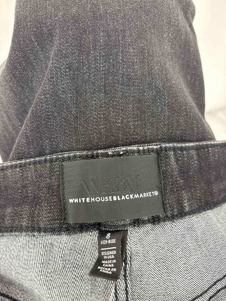Size 8 White House Black Market Denim Pants