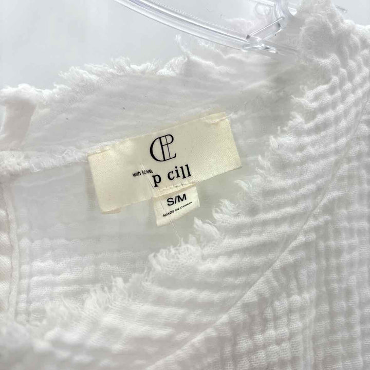 Size S/M P.CILL White Shirt