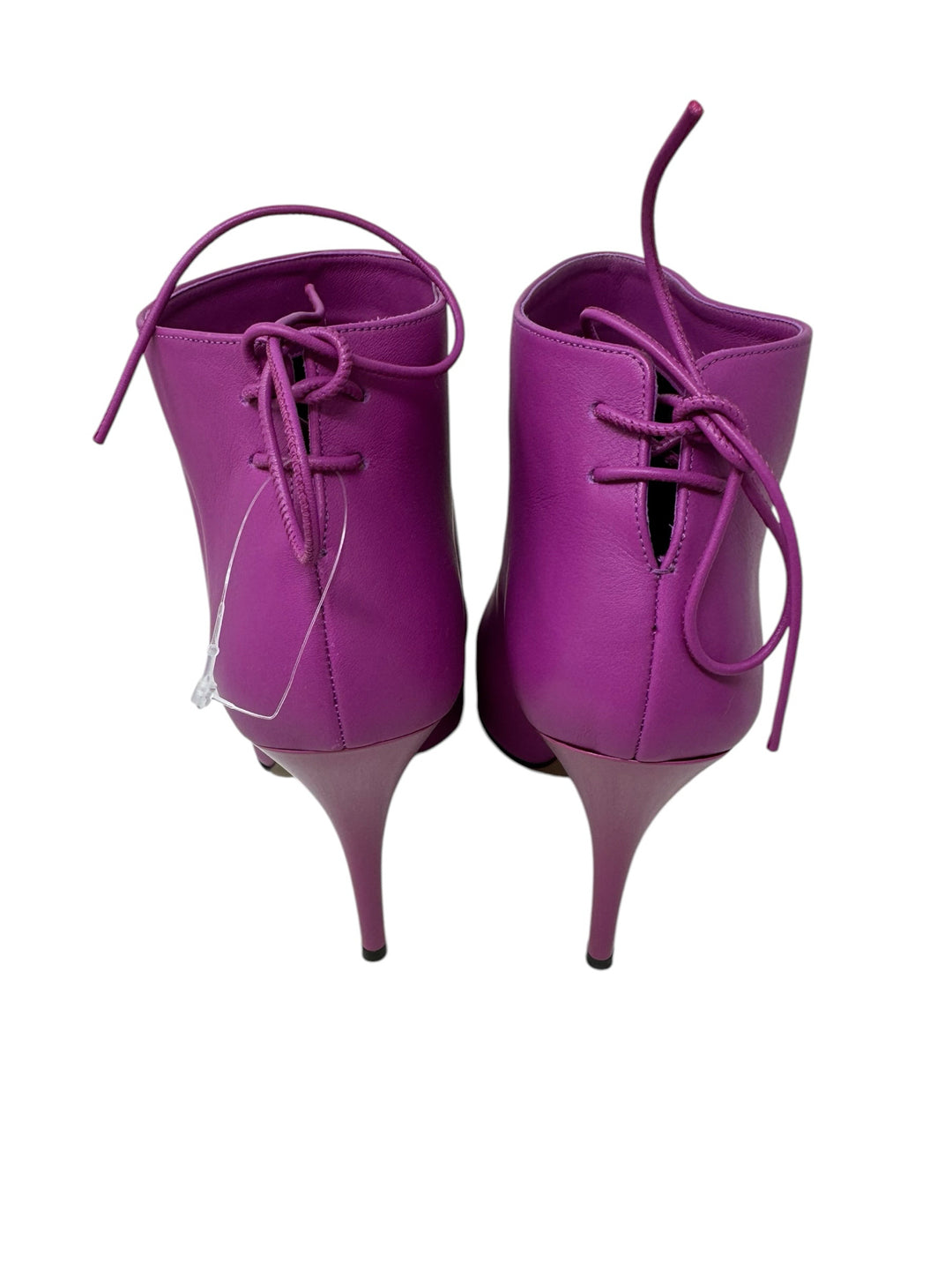 Shoe Size 40 Fuschia Leather Boots