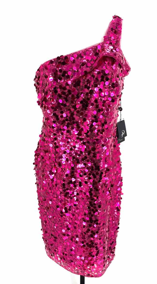 Size 12 Adrianna Papell Fuschia Dress
