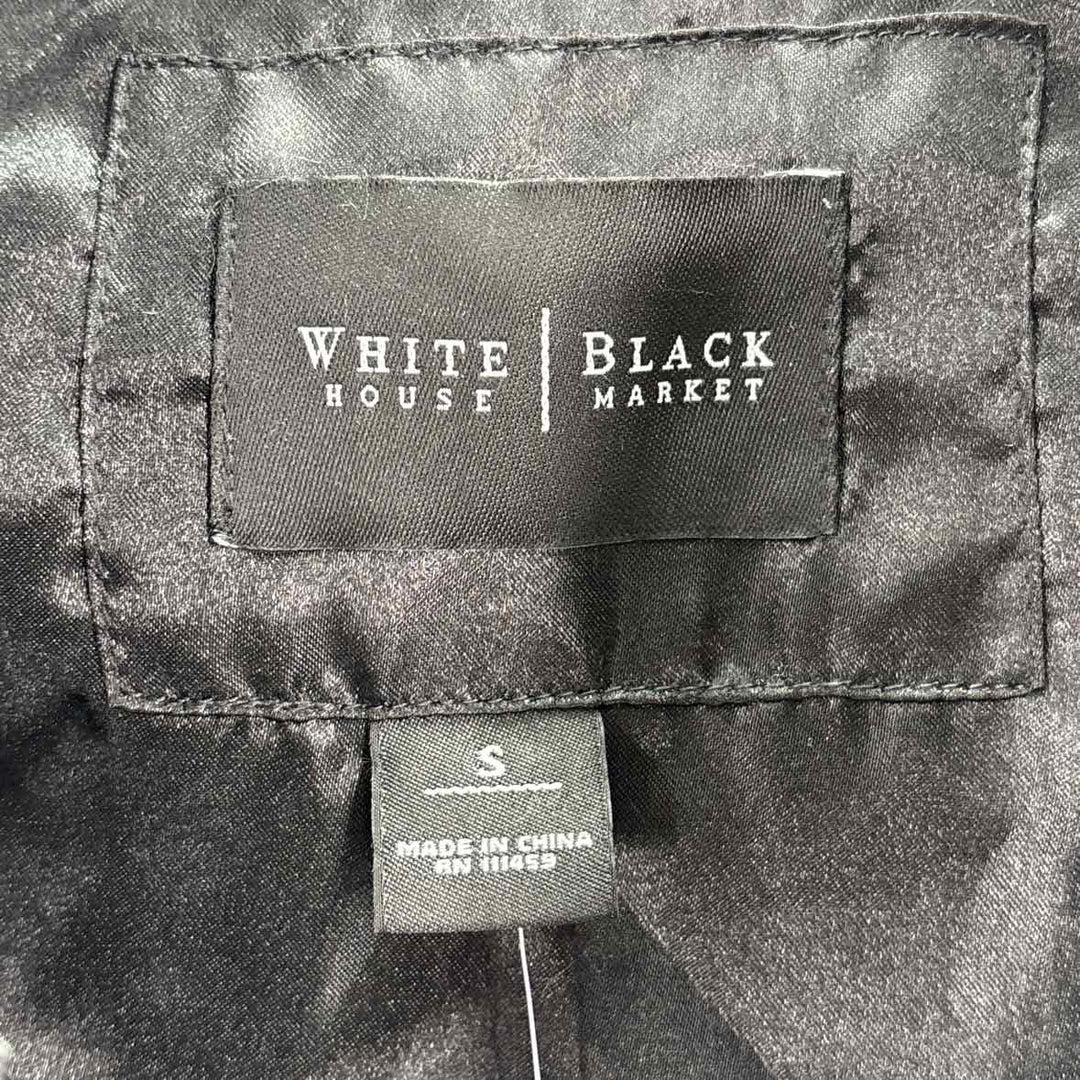 Size S White House Black Market Black Vest