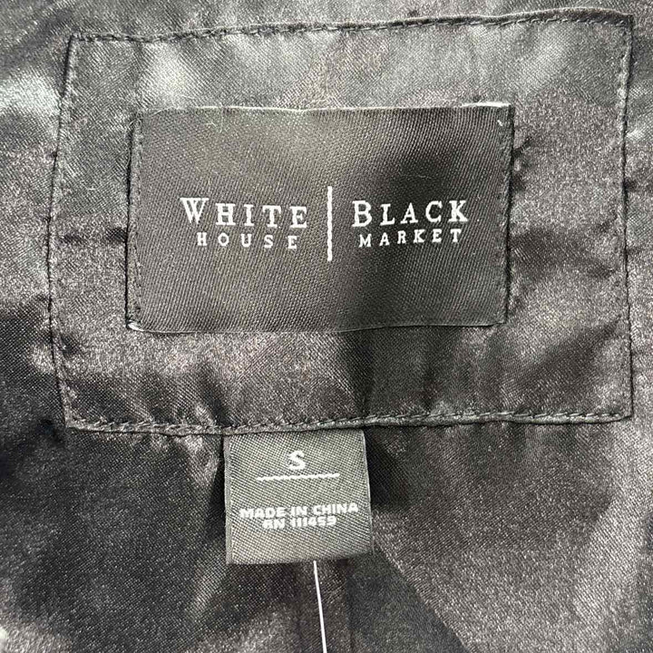 Size S White House Black Market Black Vest