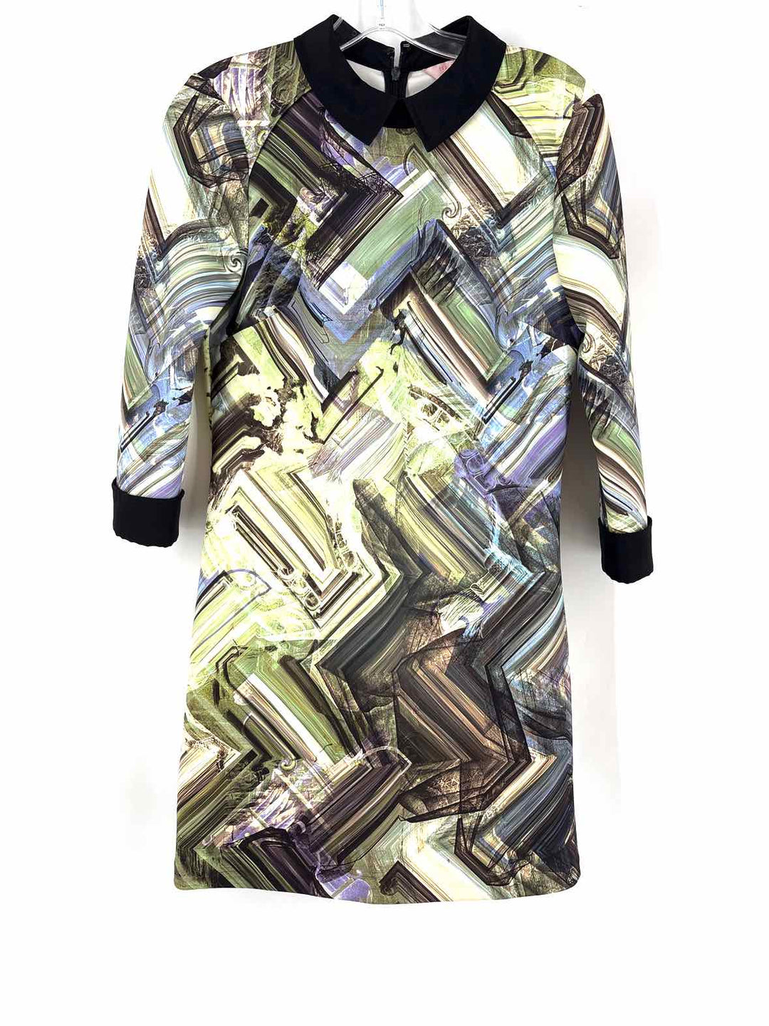 Size 2 TED BAKER Multi-Color Dress