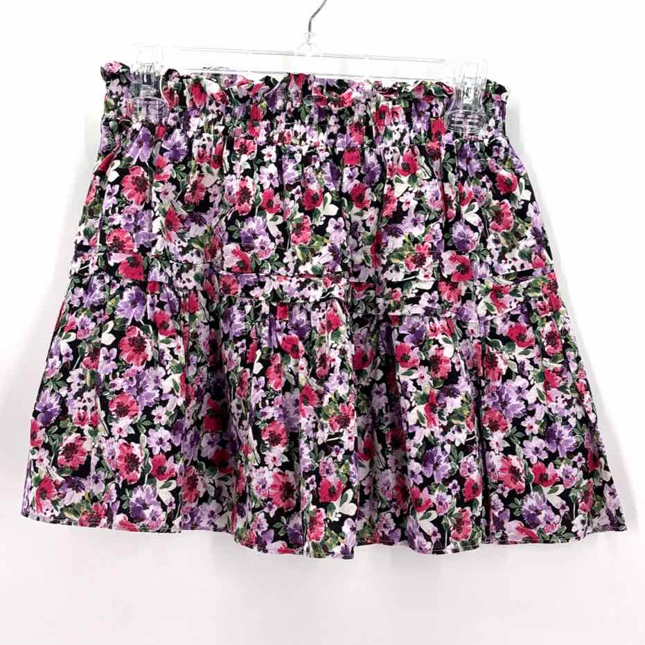 Size M DO+BE Purple Print Skirt