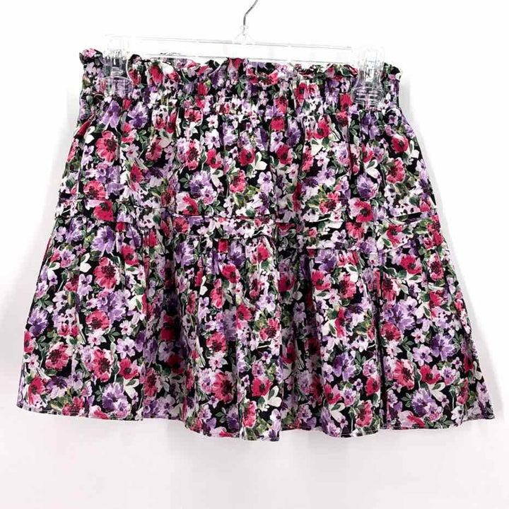 Size M DO+BE Purple Print Skirt