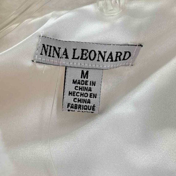 Size M Ivory Faux Fur Jacket