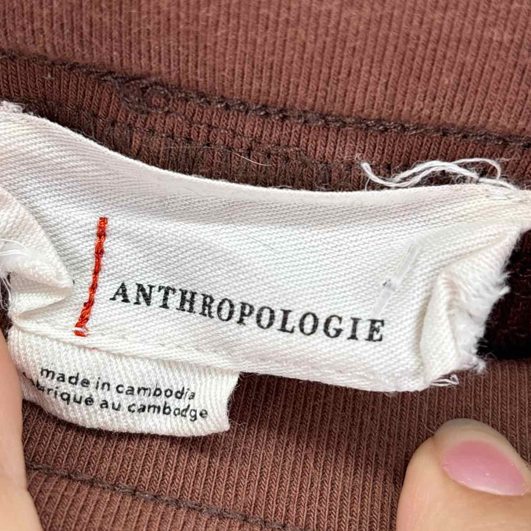 Size M Anthropologie Brown Pants