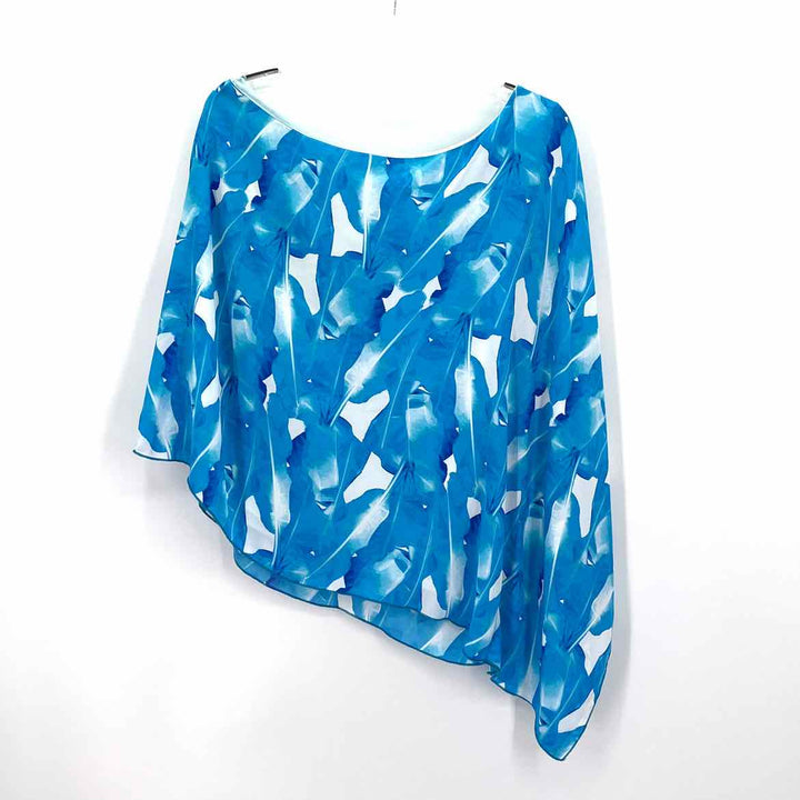 Size S Blue Print Shirt