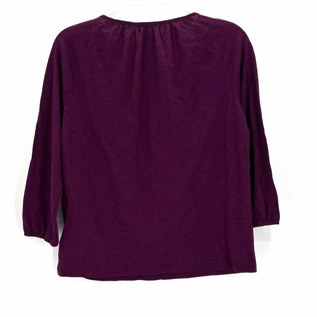 Size Petite CHAPS Purple Shirt
