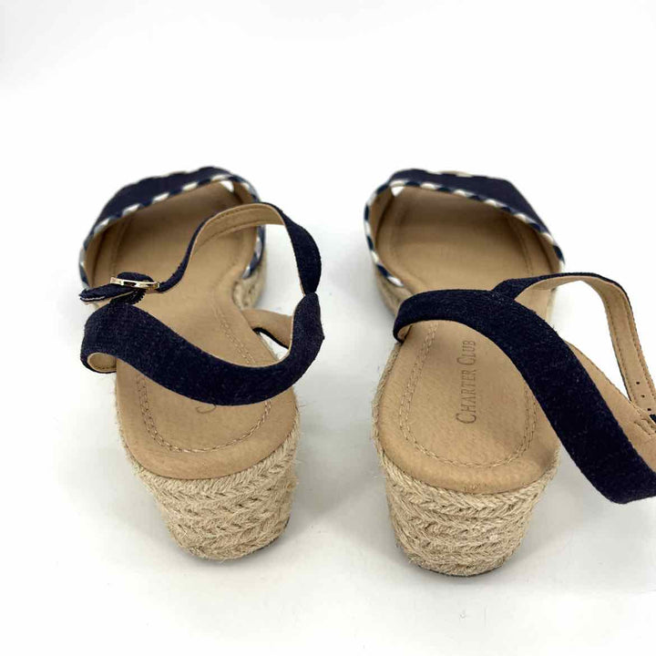 Shoe Size 9 CHARTER CLUB Navy Wedge