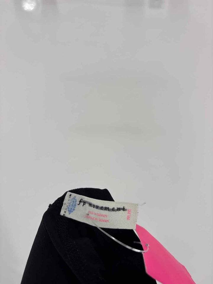 Size M FREE PEOPLE Black/White Pants
