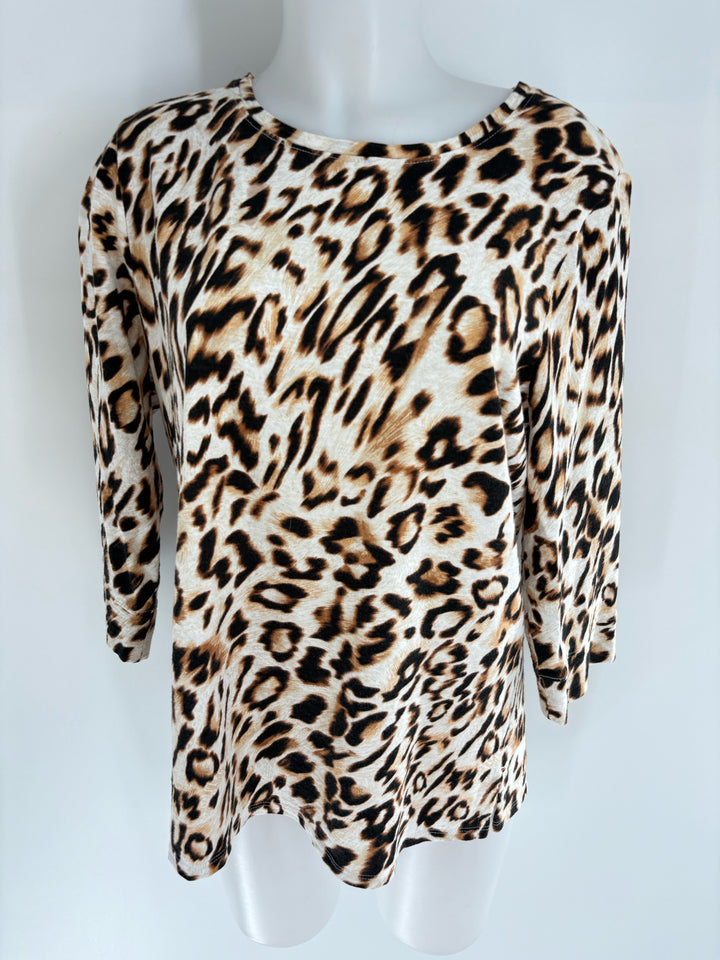 Size L Chico's Tan Shirt