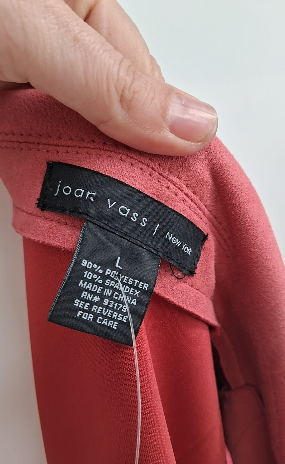 Size L JOAN VASS Pink Jacket