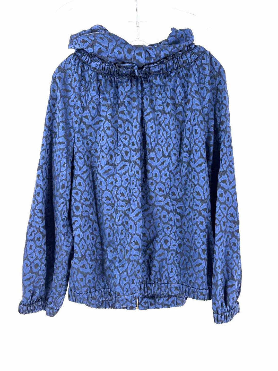 Size L ST JOHN Blue Print Jacket