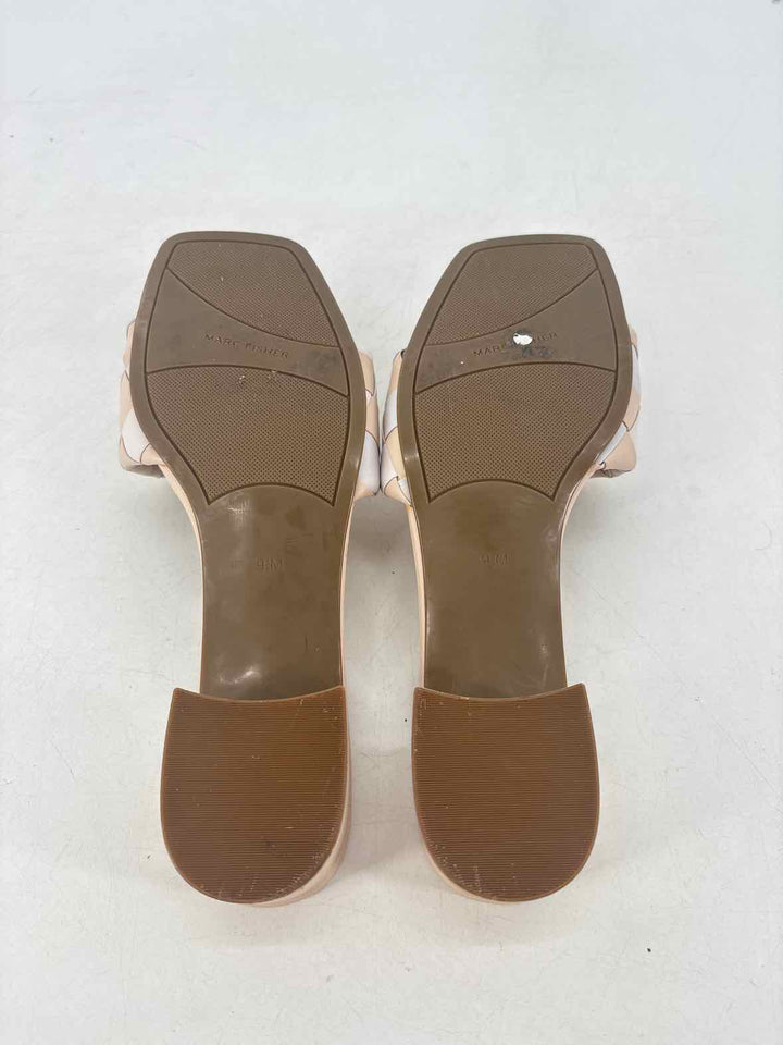 Shoe Size 9.5 MARC FISHER Nude Sandals