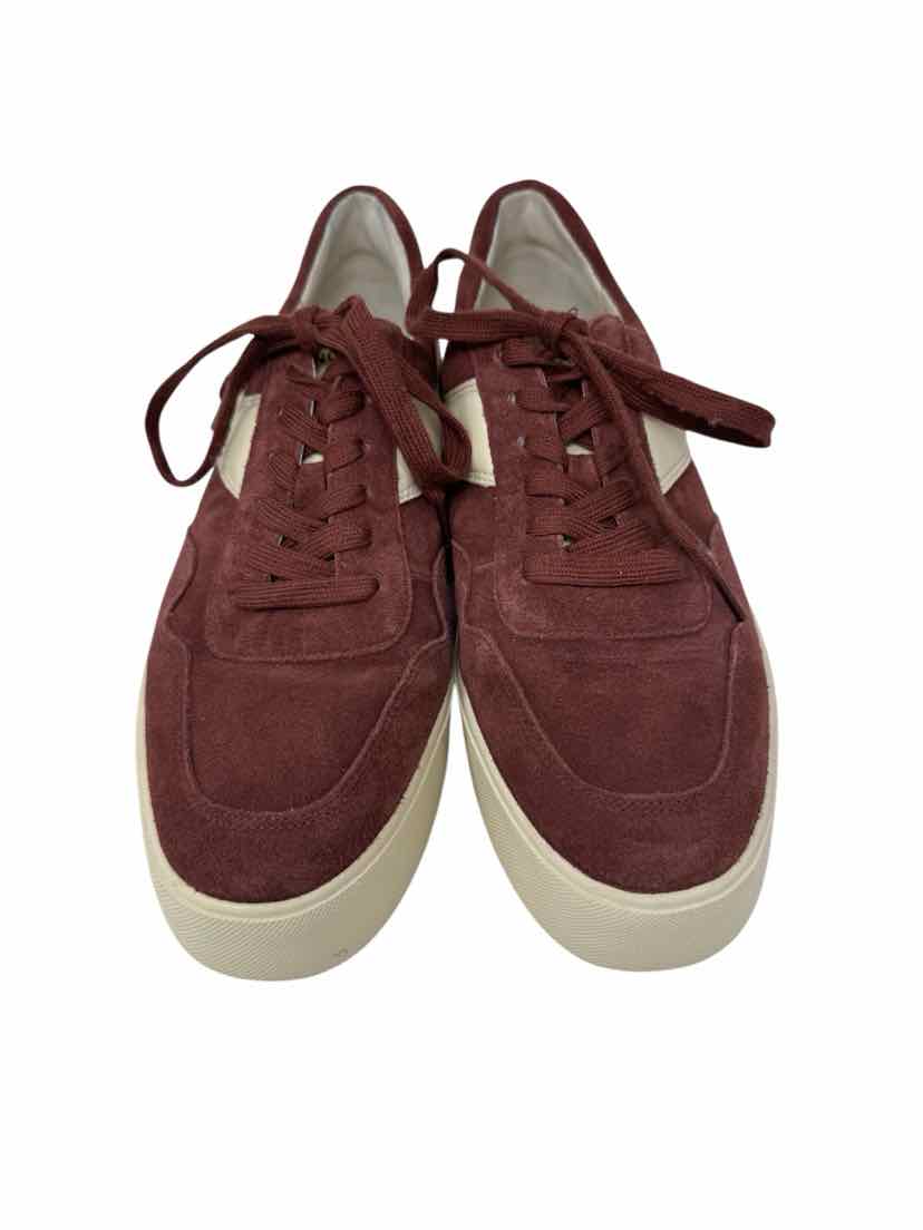 Shoe Size 11 VINCE Burgundy Suede Sneakers