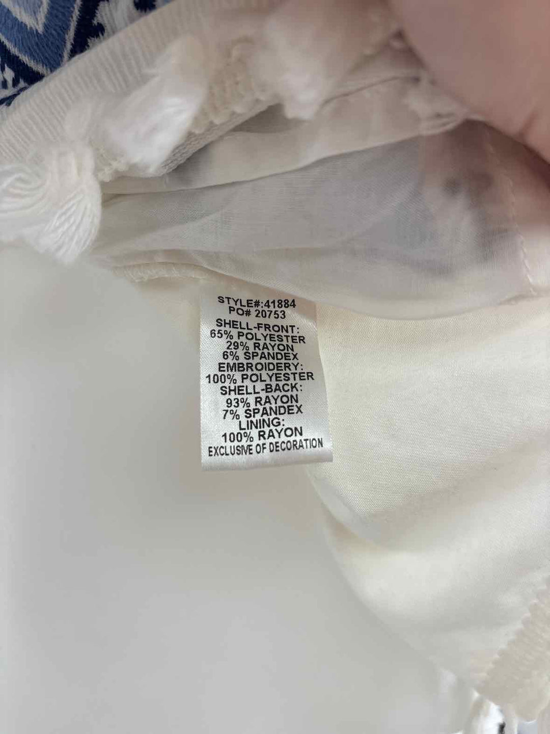 Size M SKIES ARE BLUE Blue Shirt
