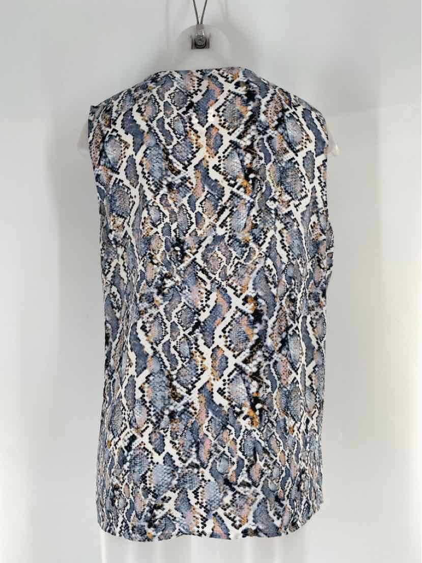 Size XL Vince Camuto Blue Print Shirt
