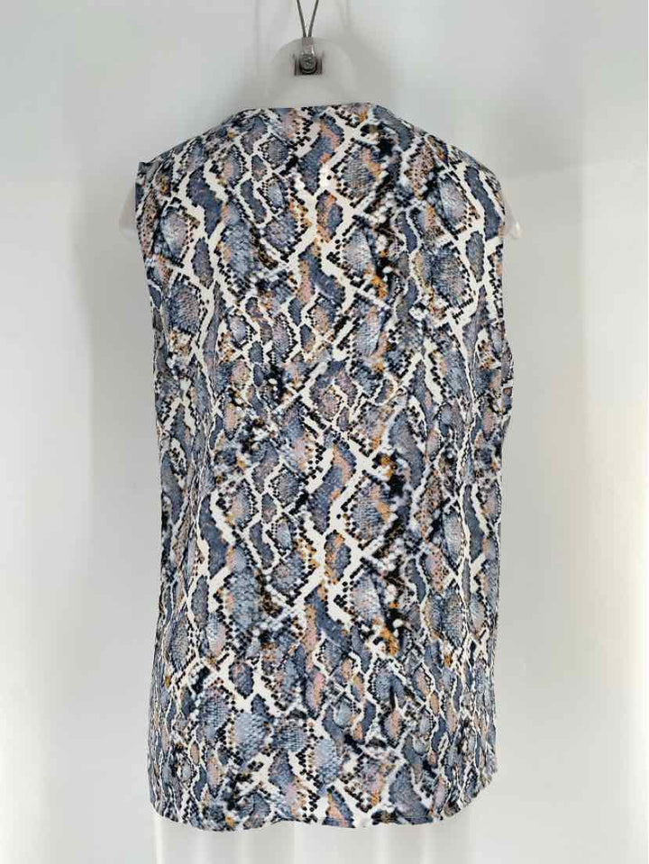 Size XL Vince Camuto Blue Print Shirt