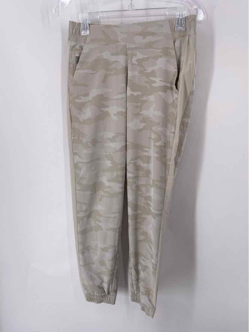 Size 4 Athleta TAN PRINT Pants