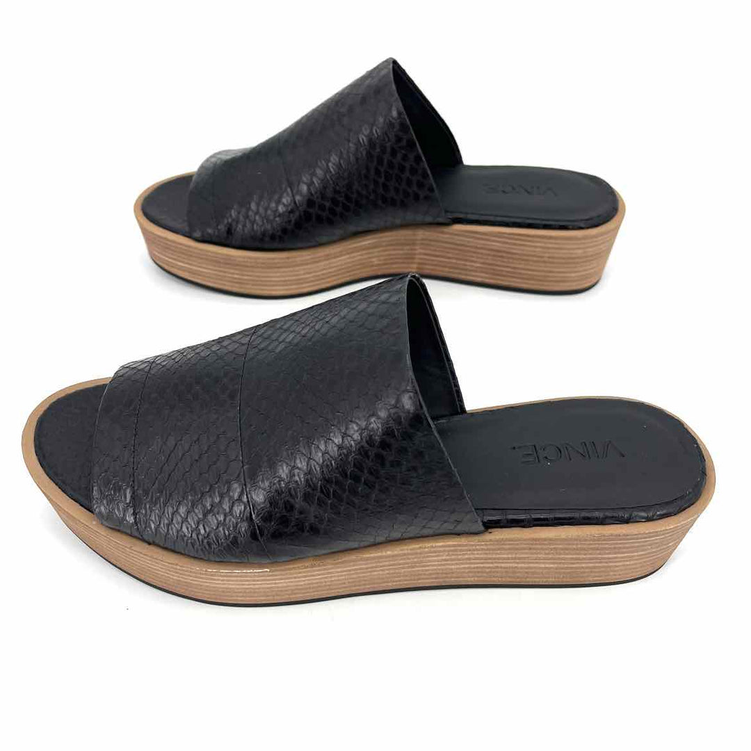Shoe Size 8.5 VINCE Black Sandals