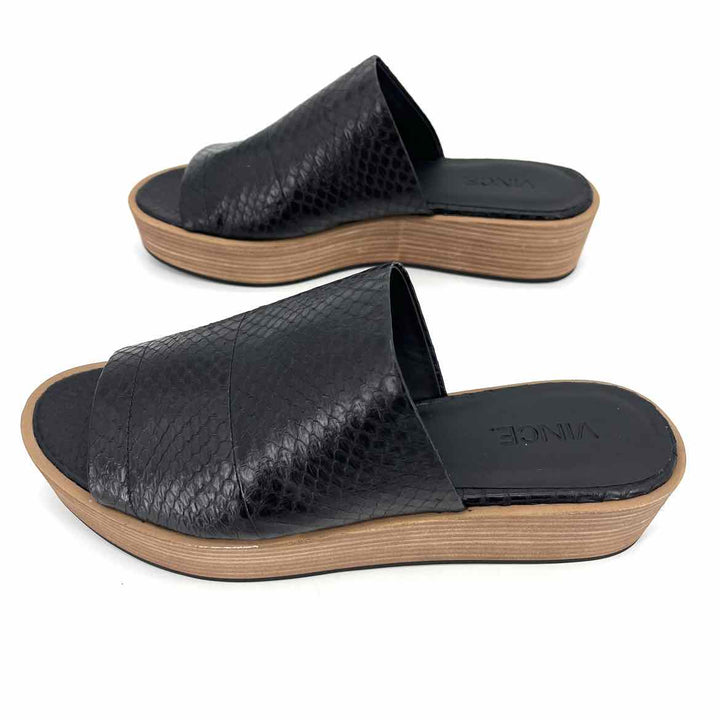Shoe Size 8.5 VINCE Black Sandals