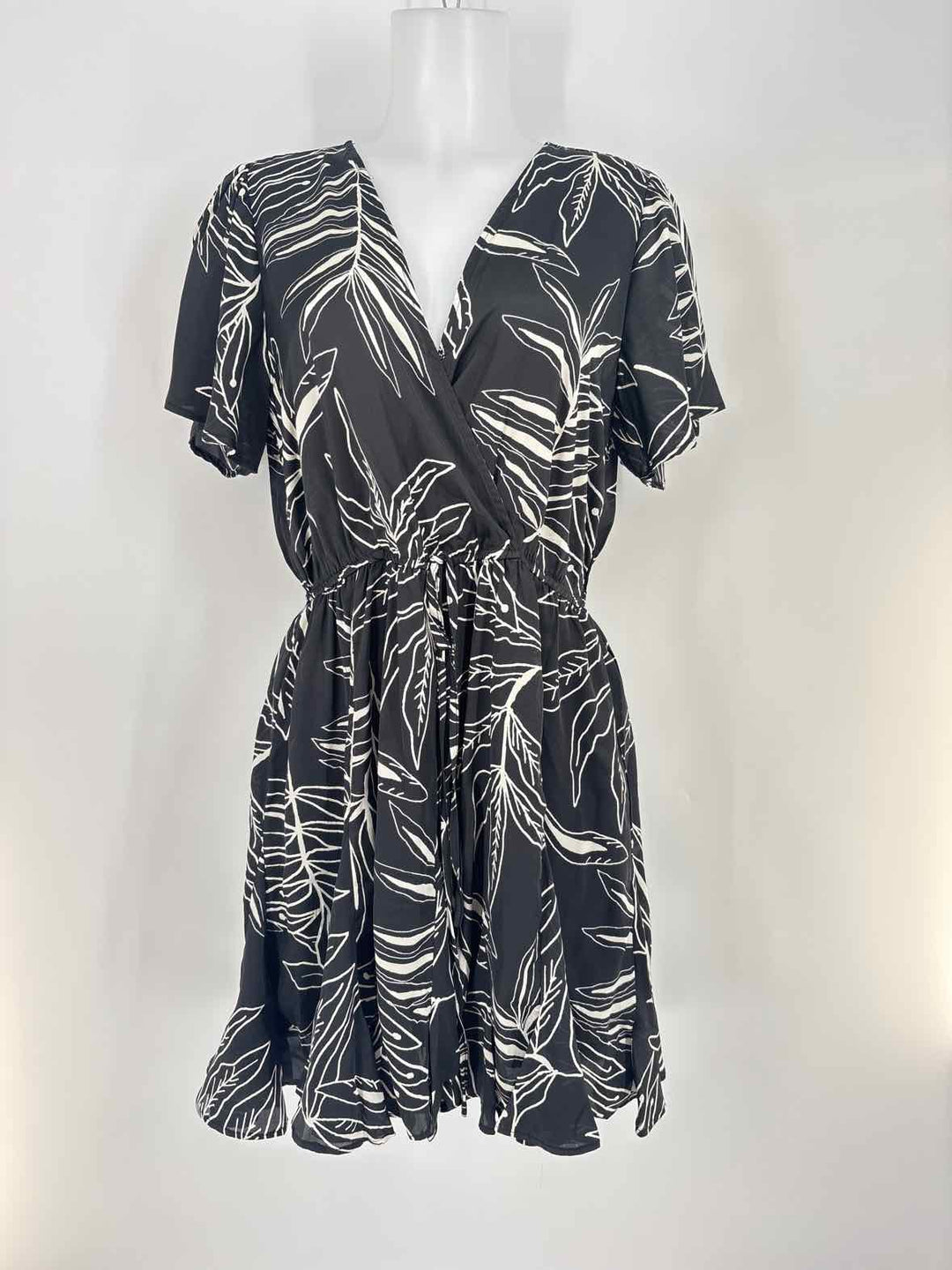 Size L MITTOSHOP Black/White Dress