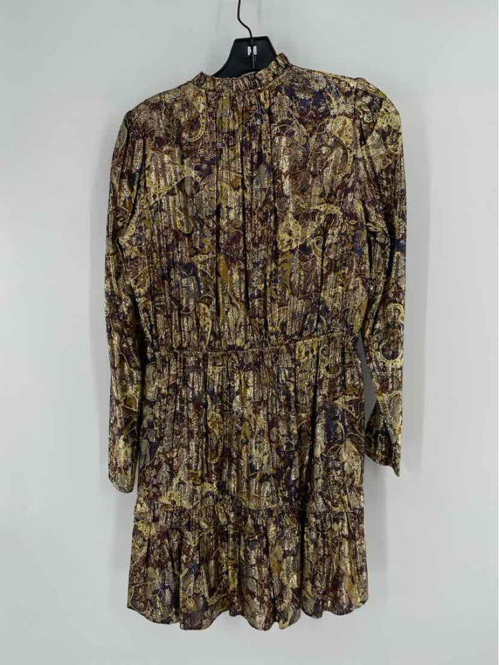 Size S BASH Gold Dress