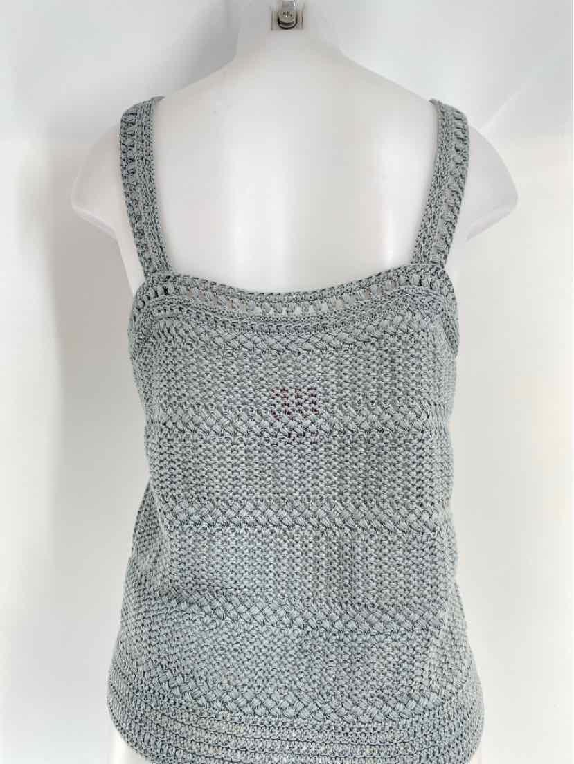 Size L VINCE Gray Knit Shirt
