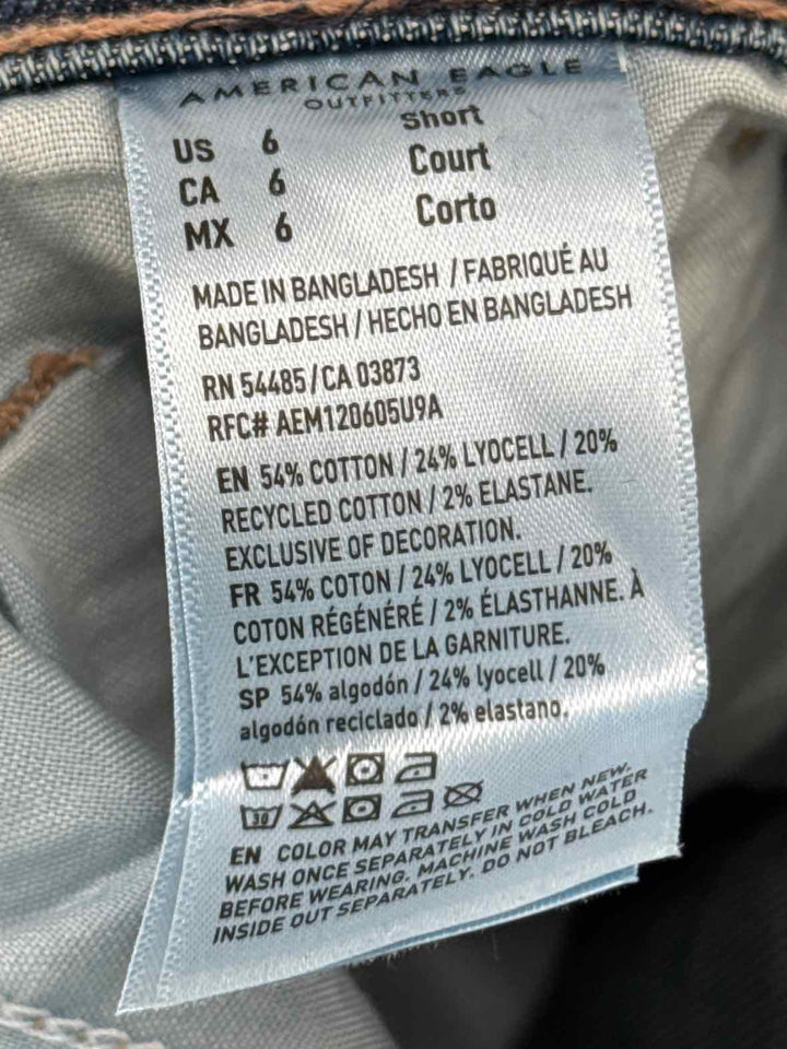 Size 6 AMERICAN EAGLE Denim Pants
