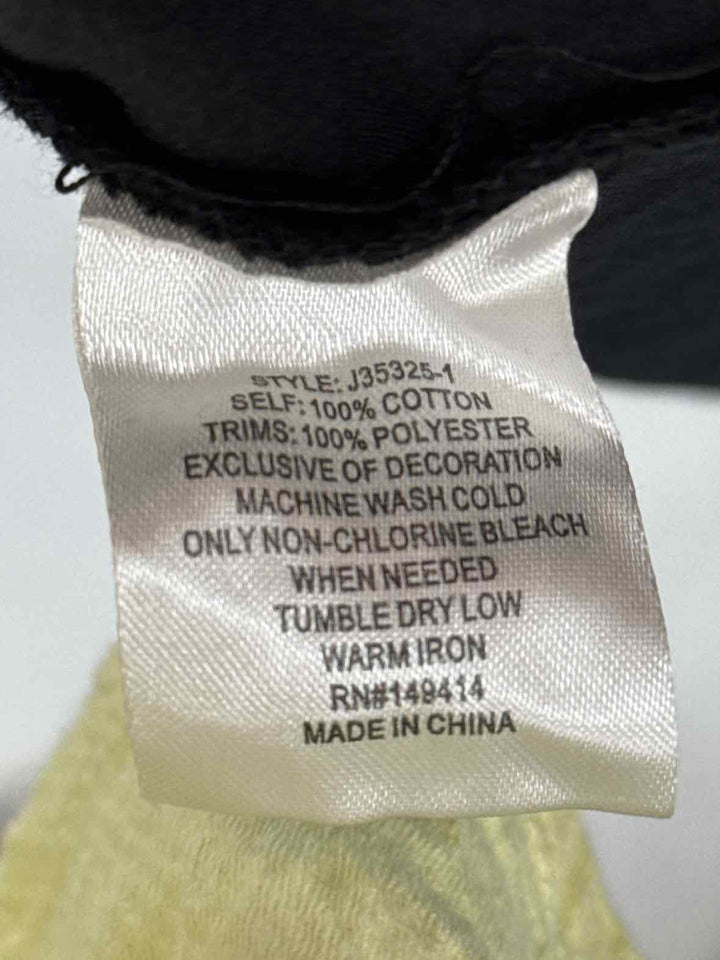 Size XL Johnny Was Black Dress
