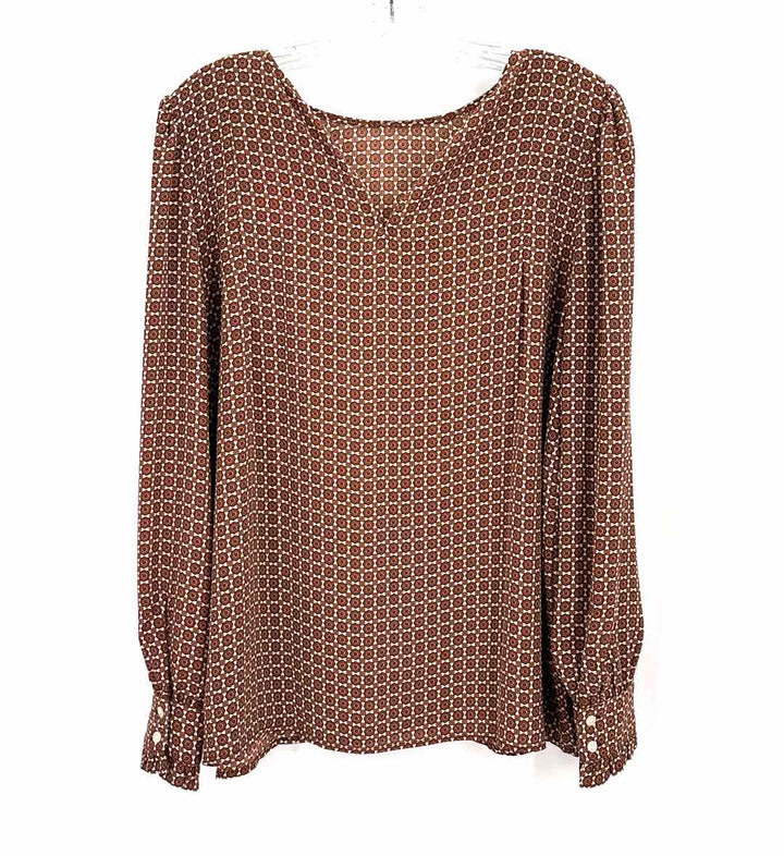 Size S Ann Taylor Tan Shirt