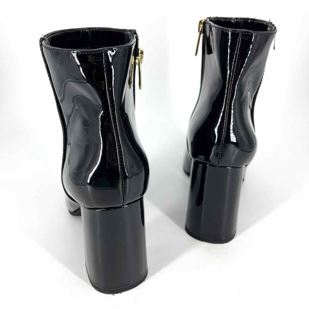 Shoe Size 9.5 Jennifer Lopez Black PATENT Boots