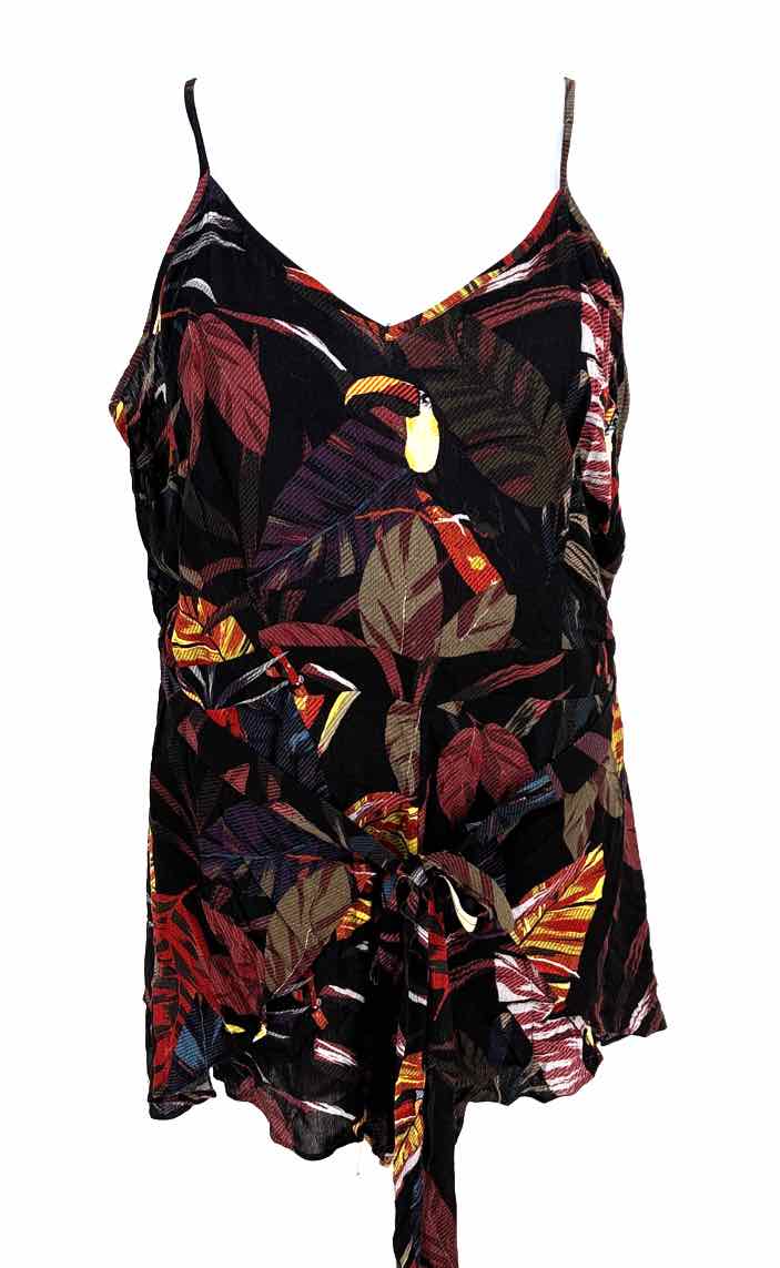 Size 16 CITY CHIC Black Romper