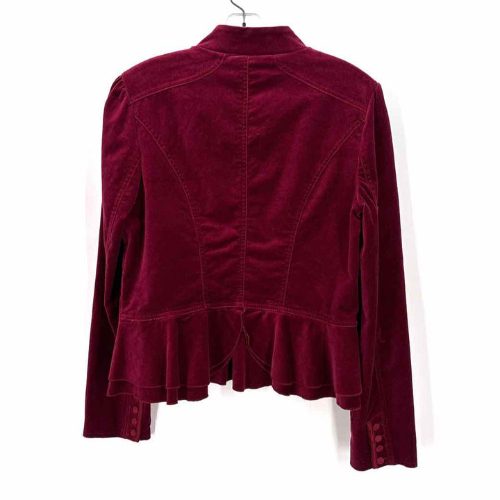 Size 10 White House Black Market Wine Jacket