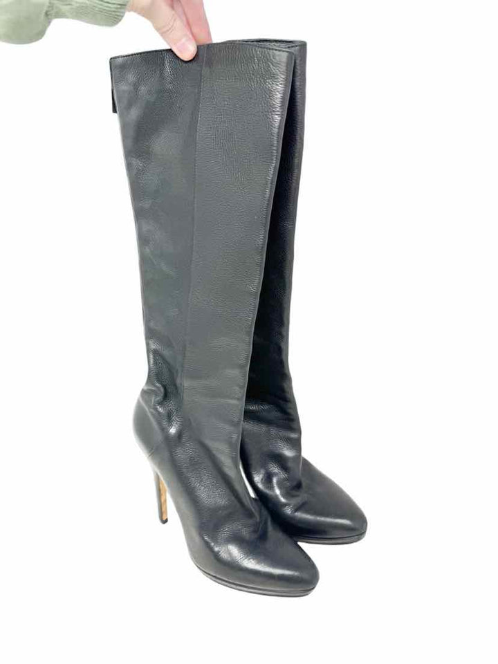 Shoe Size 36 JIMMY CHOO Black Leather Boots