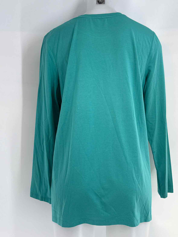 Size X Chico's Green Shirt
