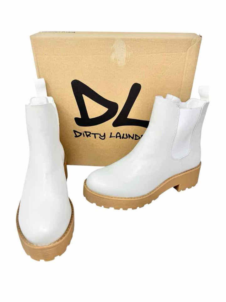 Shoe Size 7.5 DIRTY LAUNDRY Ivory Boots