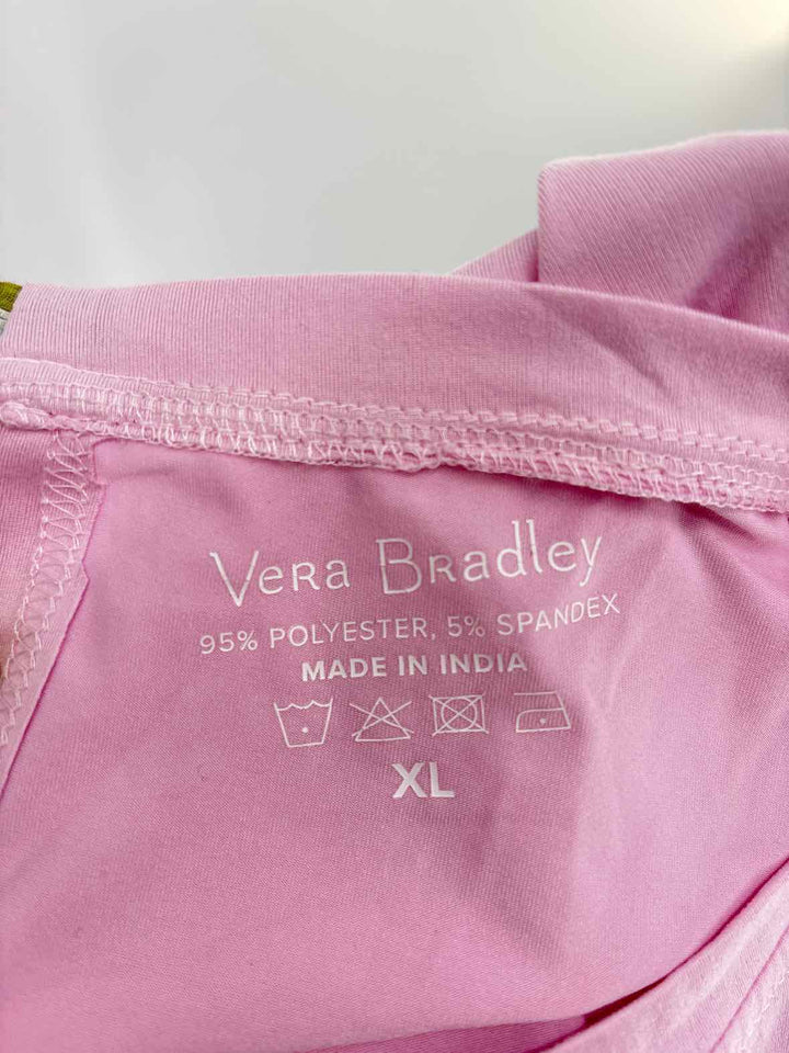 Size XL VERA BRADLEY Pink Cotton Shirt