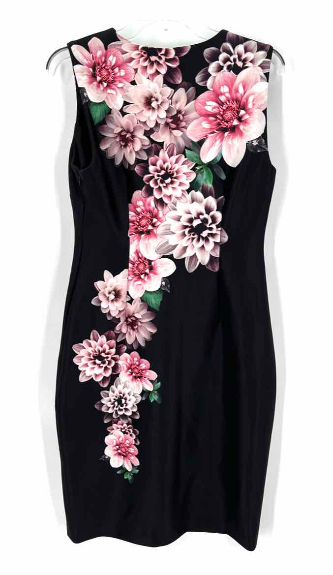 Size 8 Calvin Klein Black Dress
