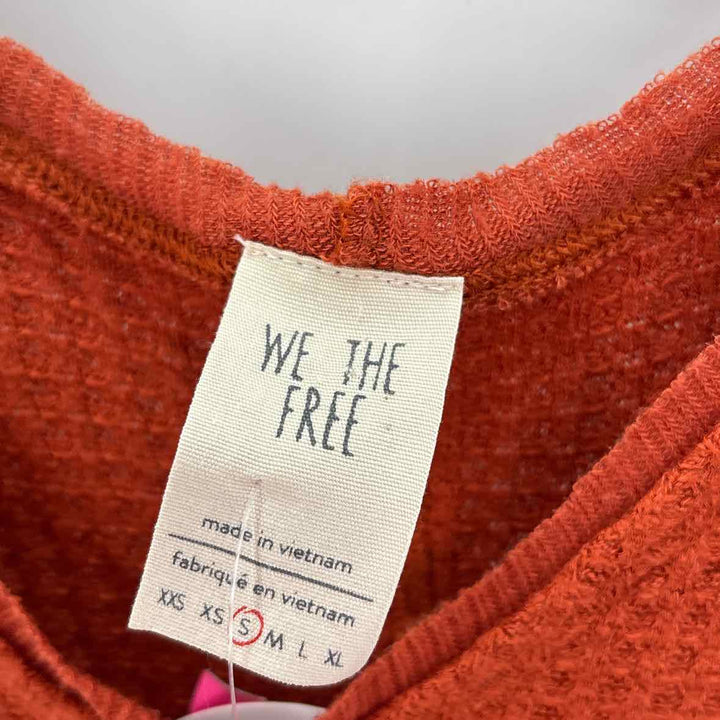 Size S WE THE FREE Orange Shirt
