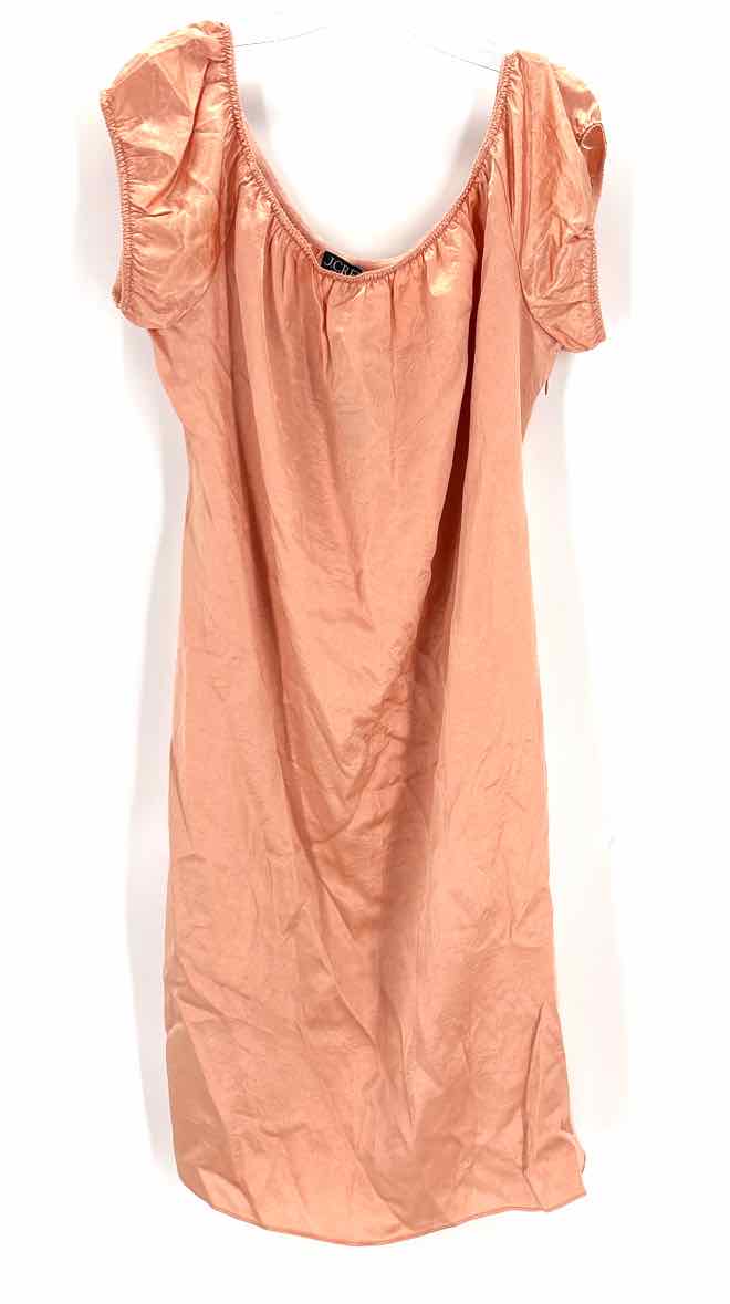 Size 22 J Crew Peach Sateen Dress