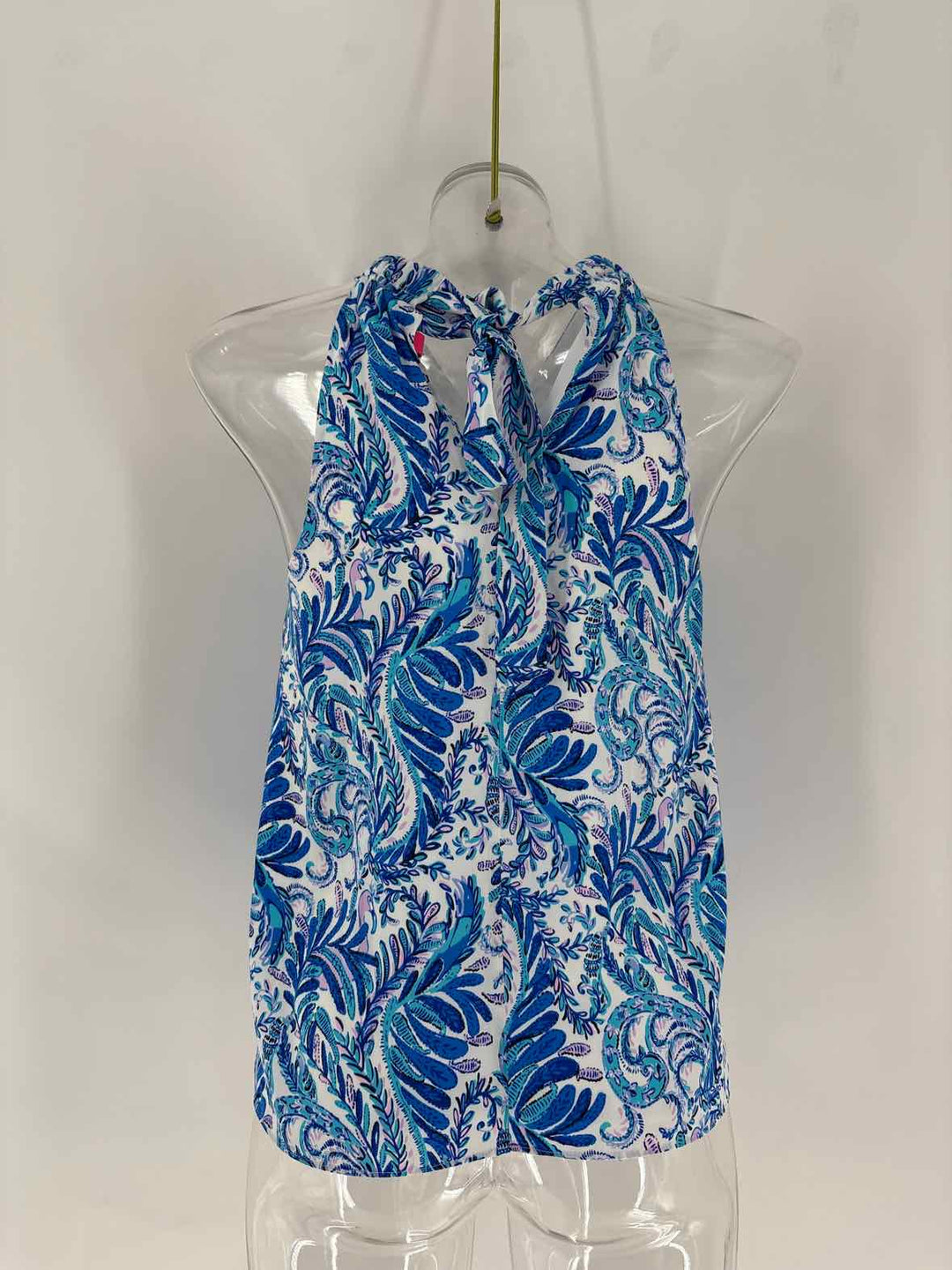 Size S Lilly Pulitzer Blue Print Shirt