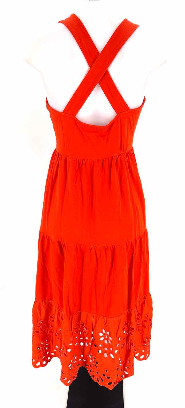 Size S J Crew Orange Dress