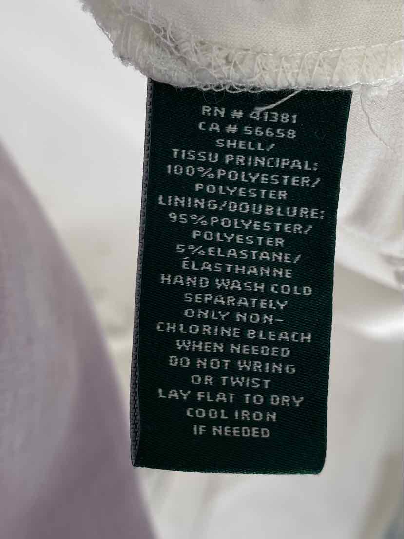 Size 12 RALPH LAUREN White Lace Dress