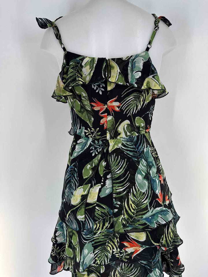 Size XS Sanctuary Black Print Dress